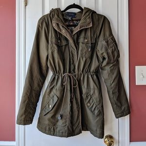 Army Green Winter Coat